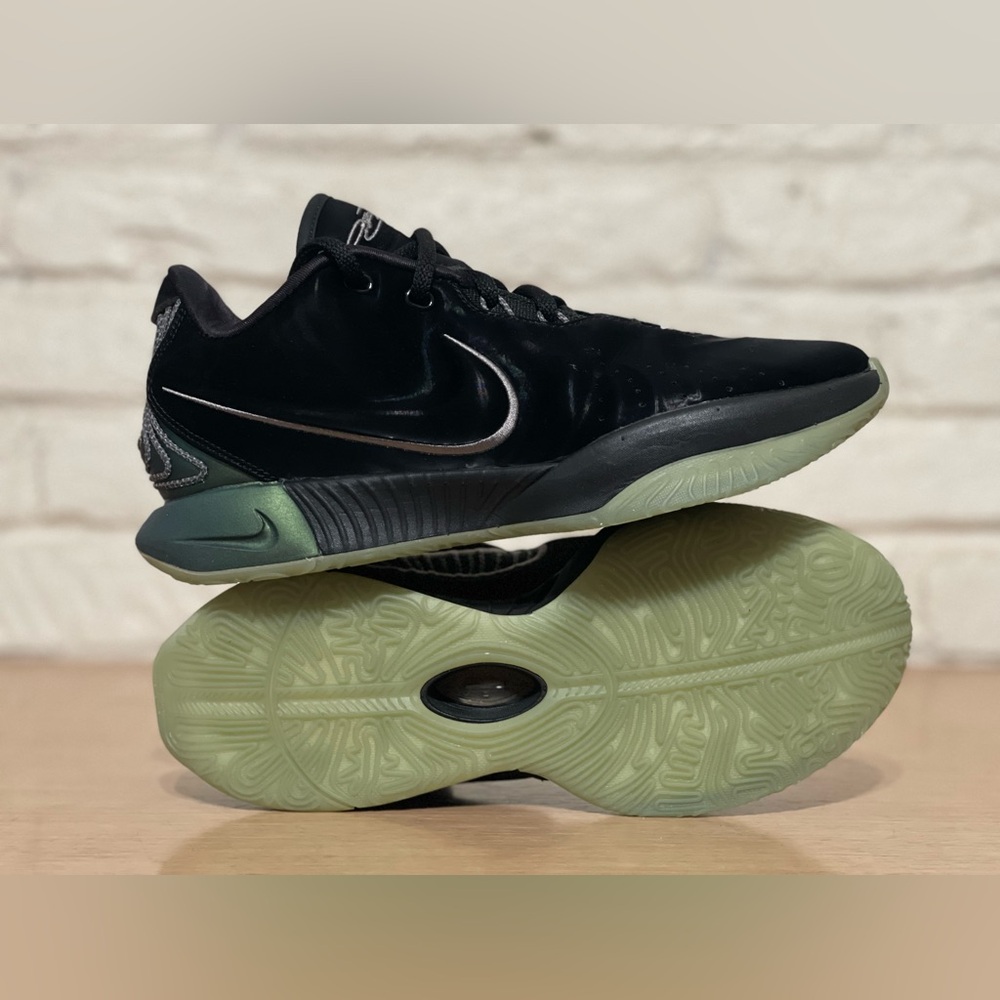 Nike LeBron XXI 21 Dunkman Tahitian Black Green Men 7 / Women 8.5 FB2238-001 New